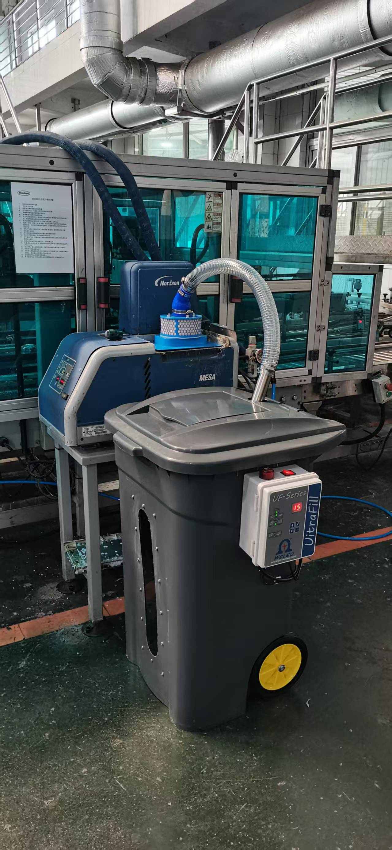 UltraFill-Automatic Hotmelt Adhesives Filling System